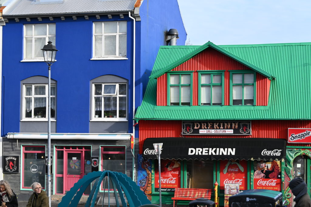 Reykjavik, devanture