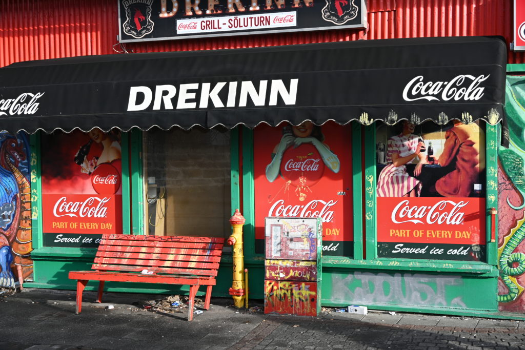 Reykjavik, devanture